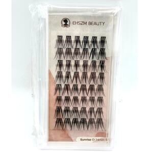 Ehszm Beauty Black Lash Clusters Sunrise-D-14MM-S